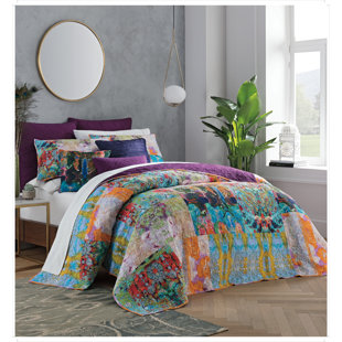 TRACY PORTER Harper Eclectic Cotton Blend Quilt