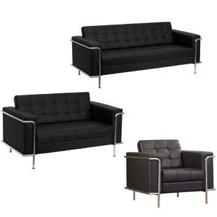 UPPER SQUARE™ Anders Leather Reception Set