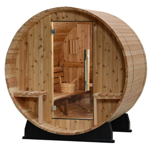 Almost Heaven Saunas Vienna Traditional Steam Sauna in Cedar