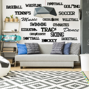 7055 INC Cheerleading Word Wall Décor