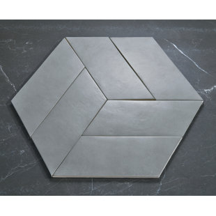 WALKON TILE Cement Series 4" x 10" Porcelain Field Tile