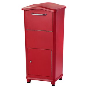 ARCHITECTURAL MAILBOXES Elephantrunk Parcel Drop Box 2 Door Front Load Vertical Package Drop