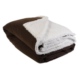 J AND M HOME FASHIONS Woven Throw Blanket