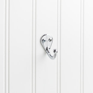 ELEMENTS BY HARDWARE RESOURCES 1-34 Single zinc wall mount hook. Finish DBAC.