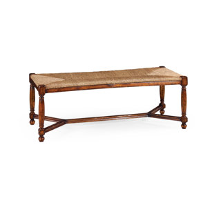 JONATHAN CHARLES FINE FURNITURE Country Farmhouse Solid Wood Bench