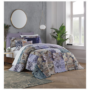 TRACY PORTER Lilian Traditional Cotton Blend Patchwork Quilt
