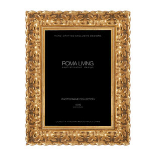 FRAMETOLIA Vintage Wood Gilded Picture Frame