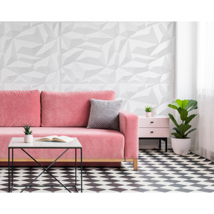 INNOVERA DECOR BY PALRAM Glacier 24" x 24" Vinyl Wall Paneling