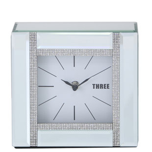 WILLA ARLO INTERIORS Analog Quartz Tabletop Clock