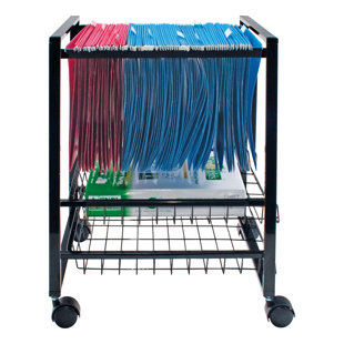 ADVANTUS CORP. 21.13'' H x 12.88'' W File Cart with Wheels