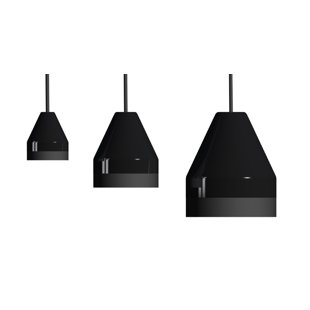 DYBERG LARSEN Crayon 1 - Light Black Dome Pendant