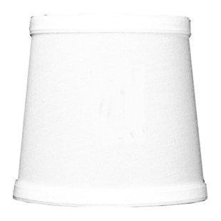 SYMPLE STUFF 5.25" H x 5.5" W Linen Drum Lamp Shade ( Clip On )