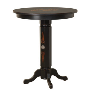 JACK DANIEL'S LIFESTYLE PRODUCTS Round Solid Wood Top Dining Table
