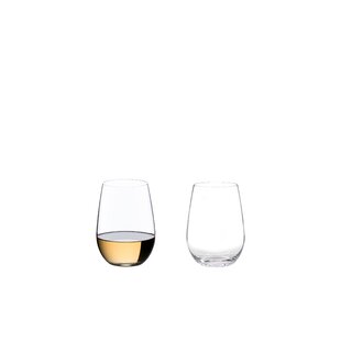 RIEDEL The O Wine Tumbler Riesling/Sauvignon Blanc Wine Glass (Set of 2)