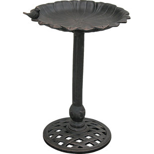 RED BARREL STUDIO® Boje Pedestal Birdbath