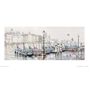 ART GROUP Quayside, Venice by Richard Macneil - Print