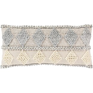 LIVABLISS Anders Embroidered Cotton Blend Throw Pillow