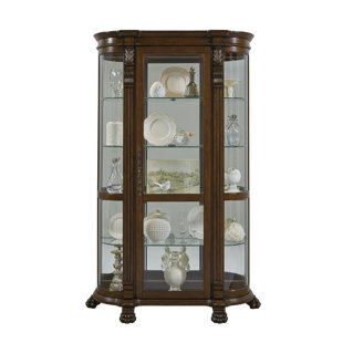PULASKI FURNITURE Foxcroft Lighted Curio Cabinet