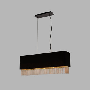 CANORA GREY Arlene 4-Light Kitchen Island Chandelier