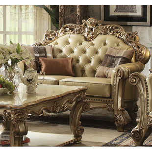 ASTORIA GRAND Fonzo 70.07'' Faux Leather Loveseat