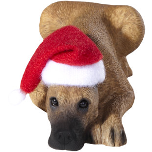 SANDICAST Great Dane Christmas Figurine