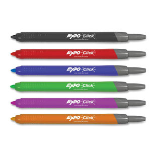 SANFORD INK CORPORATION Retractable Fine Point Dry-Erase Marker (Set of 6)