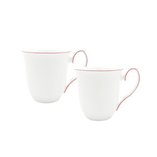 TWIG NEW YORK Amelie Bone China Coffee Mug (Set of 2)
