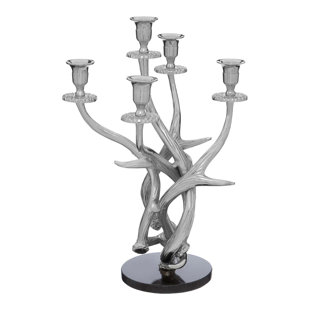 ZIPCODE DESIGN Cobbs 46cm Metal Tabletop Candelabra