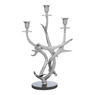 ZIPCODE DESIGN Cobbs 48cm Metal Tabletop Candelabra