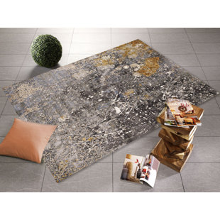 WILLISTON FORGE Melksham Hand-Knotted Light Grey Rug