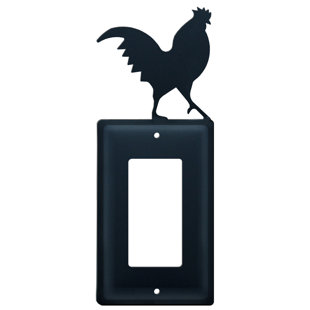 VILLAGE WROUGHT IRON 1 - Gang Rocker Wall Plate