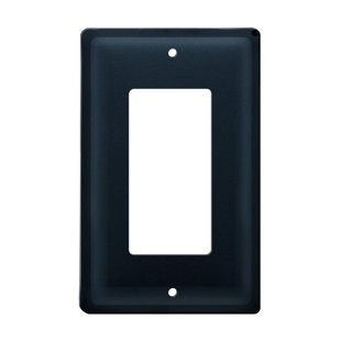 VILLAGE WROUGHT IRON 1 - Gang Single Outlet Wall Plate