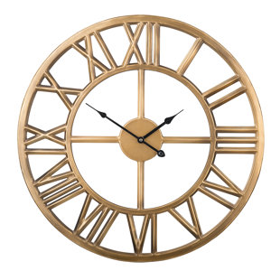 CANORA GREY Analoge Wanduhr Spanien XXL 61 cm