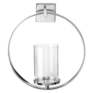 MARLOW HOME CO. Glass/Metal Sconce