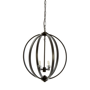 CANORA GREY Santos 4-Light Globe Chandelier