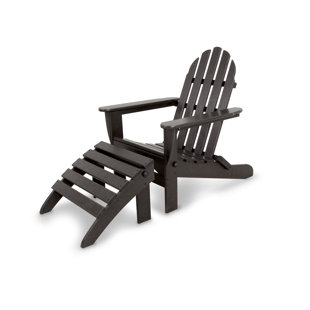 IVY TERRACE Classics 2-Piece Folding Adirondack Set