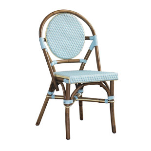 PADMAS PLANTATION Outdoor Dining Side Chair (Set of 2)