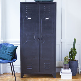 TIKAMOON Kleiderschrank Industriel