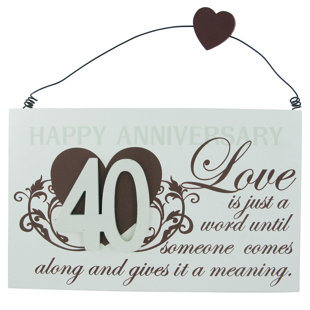 THE PARTY AISLE 40th Decorative Object