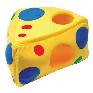 ARCHIE & OSCAR Cheese Cat Igloo Hideaway Bed