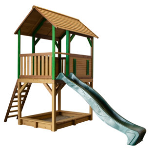 AXI 370cm W x 191cm D Outdoor Solid Wood Playhouse