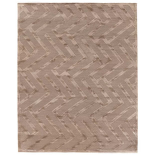 EXQUISITE RUGS Metro-Velvet Chevron Rug