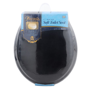 ACHIM IMPORTING CO Fantasia Round Toilet Seat and Lid