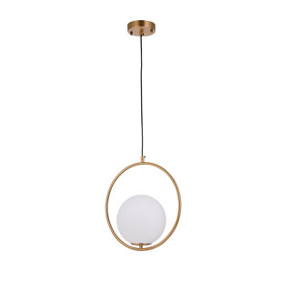 BETHEL INTERNATIONAL 1 - Light Gold Single Pendant