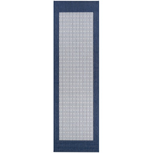 BREAKWATER BAY Arla Flatweave Solid Color Rug