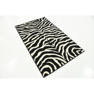 WORLD MENAGERIE Cole Performance Black/White Rug
