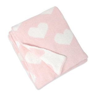 LIVING TEXTILES BABY Heart Chenille Baby Blanket