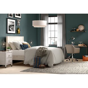 LAUREL FOUNDRY MODERN FARMHOUSE® Altamirano Solid Wood Panel Bed