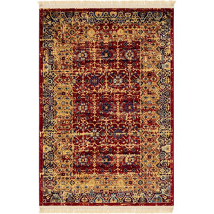 RUGPAL Regal Oriental Red Area Rug