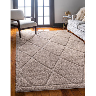 RUGPAL Lattice Performance Khaki Rug